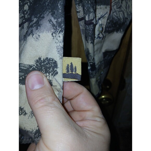 Field Tested By Outdoor Life Shirt Bird Hunting Print Men's Small (34/36) Cotton - Picture 13 of 16